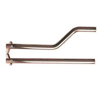 350mm Heavy Duty Spot Welding Arms - Curved Electrode Holder - Cotter Pins