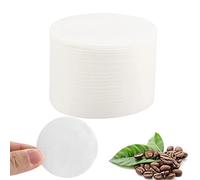 350Pcs Coffee Paper Filters, Round Disposable French Press Filters Screen Replacement Filter Papers for French Press Coffee, Brewing Tea and Espresso Maker