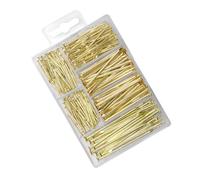 350Pcs Hardware Nails Assortment Set Picture Hanging Nails Iron Wall with Box for Hanging Picture Craft Projects Wall with Storage Box