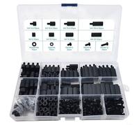 350PCS Nylon Hex Standoff and Screw Kit for Robotics and Electronic Devices