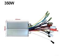 350w-800w Sine Wave Dc Controller with 3-Mode Brushless Motor Controller for Ebike and Scooter Switch Aluminum Alloy Housing for Heat Dissipation Silver(350W 17A 36V/48V)