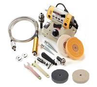 350W Adjustable Speed Bench Grinder, Polishing Machine for DIY Woodworking Jade Jewelry Bench Lathe Machine with Meta for Metal/Jewelry/Wood/Jade