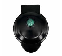 350W Mini Waffle Maker, Household Mini Cake Machine, Ideal For Doughnut, Waffle, Breakfast Sandwiches, Easy To Clean, Electric Pancake Maker For Commercial Or Home Use(Black,No. 6)