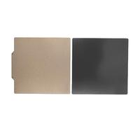 350x350mm Dual Sided Flexible Magnetic Spring Steel Build Plate for 3D Printer PEI Frosted & Smooth Surface with Good Adhesion Easy Removal