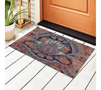 351 Dirt Trapper Mat 40X60Cm Fatima Hamsa Hand Evil Eye Door Mat Creative Bath Mat Anti-Mircobial Door Mat Indoor For Office, Kitchen, Patio