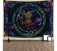 351 Tapestry Constellations Sagittarius Centaur Archer Greek Myth Made Up Of Lines Colorful Bedspread Aesthetic Decoration Custom Tapestry For Living Room, Home Decor, 100x150cm