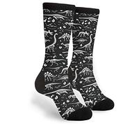 351 Women Men Fun Dress Socks Dinosaur Fossils Eggs Bones Funky Socks Funky Cushioned Socks Comfortable Mens Socks For Camping Climbing Cycling