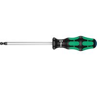 Wera 05022920001 352 Ball end screwdriver for hexagon socket screws, 1/4" x 125 mm