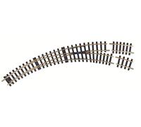35225G Piko Track Curved Turnout Right 30° 15° 921.24 mm Pack of 1