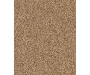 35533-Odyssey Floral Brown Gold Galerie Wallpaper