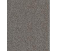 Galerie Odyssey Grey Copper Vintage Floral Design Wallpaper