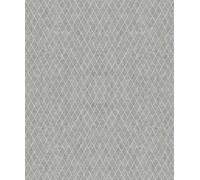 Galerie Wallcoverings Galerie Odyssey Geometric Diamond Wallpaper in Mid Grey | Size: 10050mm x 530mm Galerie Wallcoverings Mid Grey 10050mm x 530mm