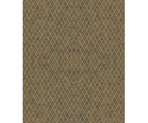 35540-Odyssey Geometric Black Gold Galerie Wallpaper