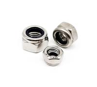 357/200/162pcs Mix M2 To M12 Set Kit DIN985 304 A2 Stainless Steel Hexagon Nylon Insert Lock Nut(Set A 162pcs)