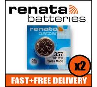 357 Watch Battery SR1136W x2