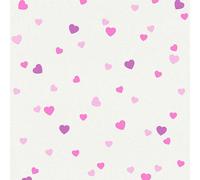 357502 - Boys & Girls Hearts Beige Lilac Pink AS Creation Wallpaper