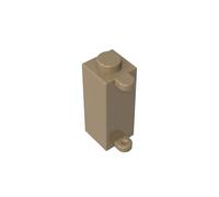 3581 1x1x2 Door/Window Bracket 50 Pieces High-Precision MOC Building Bricks Replacement Parts Compatible with Lego bricks GDS-90438 Dark Tan