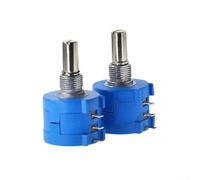 3590S-2-502L 5K Ohm 10-Turn Wirewound Potentiometer, 2W Linear Rotary Variable Resistor for Industrial Control, Instruments & WEL