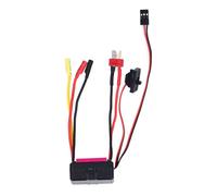 35A Brushless ESC Electronic Speed Controller, 2-3S LiPo RC Car and RC Boat ESC with Aluminium Alloy Heat Sink, 120A Peak Current, for 1/14 1/16 1/18 Models