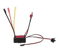 35A Brushless ESC Electronic Speed Controller, Small RC ESC for 1/18 1/16 Remote Control Car, Improved Throttle Response with Powerful Braking, Multiple Protection for Li - ion and (Red)