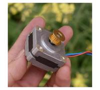 35BYG NEMA14 0.9 Degree 2-Phase 4-Wire Stepping Hybrid Stepper electronic starter Double Ball Bearings with Pulley Gear IDGTTLDF