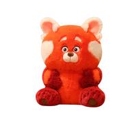(35cm/13.78in) Turning Red Panda Plush Toy Sitting Position Bear Doll Anime Stuffed Gift Kids