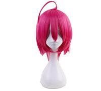 35cm Aotu World Phantom.S Rose Red Short Wig Cosplay Costume Party Wigs For Women High Temperature Fiber + Wig Cap
