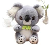 35cm Koala Bear Plush Toy - Koala Teeddy | Plush Toy | Realistic Companion Doll | Plush Dolls for Car Seat Home Bedroom Travel Living Room Classroom Nursery Playroom Girls Boys