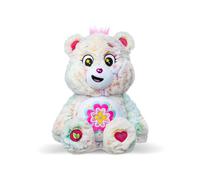 Basic Fun Care Bears 35cm Medium Plush - Blossom Heart Bear (Eco Friendly) - Soft Cuddly Toy for Kids & Collectors - Suitable for Girls and Boys 4
