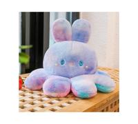 (35cm) Octopus Rabbit Cartoon Double Sided Plush Toy Animal Toy Pp Cotton Filled Doll