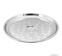 35Cm Round Serving Tray Non-Slip Drinks Bar Serve Waiter Food Tray Kitchen Home