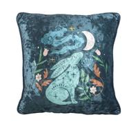 35cm Square Midnight Hare Cushion