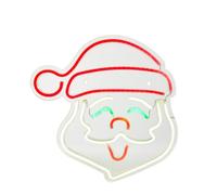 35cm USB Powered Light up Christmas Santa Multi-Coloured Neon Sign Samuel Alexander Multi One Size