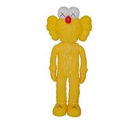 35CM XX Eye Sesame Street Doll,Sculptural Statue for Home Display Case Toy Ornament Doll Model Easy To Decorate(Yellow)