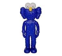 35CM XX Eye Sesame Street Doll,Sculptural Statue for Home Display Case Toy Ornament Doll Model Easy To Decorate(Blue)