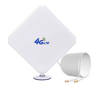 35dBi Antenna 4G LTE TS9 Male Omnidirectional Dual Mimo Network Antenna with 2 m Cable for USB Modem Router Hotspot MiFi WiFi Mobile 4G LTE Huawei E5577, E5786,E5785, ZTE MF910, MR1100, MR2100