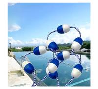 35ft-100ft Floating Pool Safety Divider - Lightweight Swim Lane Line & Float Kit for Kids' Safety, Ideal for Pool Separation & Swim Training - Durable & Easy to Use