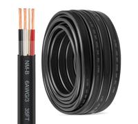35FT 6/3 NM-B Wire with Ground - 6 Gauge 3 Conductor Stranded Copper Residential Indoor Electrical Cable for Home Outlets, Switches, Lighting Circuits and Wiring
