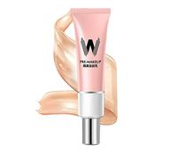 35g Primer Face Makeup Base Pink Isolation Cream Invisible Pore,Big Cover Acne Marks,Smooth Skin,Brightening Moisturizing Essence Concealer Foundation (1PCS)