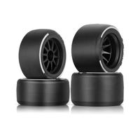 35Hardness Hot Melt Tires For Tamiya F104 PROII 1/10 Rc Car Parts | High-grip 35 hardness hot melt tires with 12mm hex hubs for F1 For racing. Upgrade your rc car set. RC Tires Hub Wheel