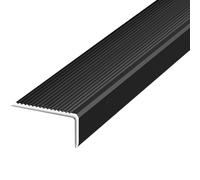 35in Aluminum Stair Nosing - Non-Slip Stair Edging Trim for Indoor and Outdoor Use, Sturdy Metal Stair Protectors(WxH 4.5x2.3cm)
