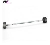 35Kg Fixed Weight Rubber Barbells With Straight Handle