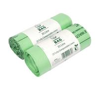 35L Compost Bag Compostable Kerbside Caddy Liners - 2 Rolls