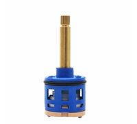 35mm/40mm Ceramic Cartridge Replacement for Kitchen & Bathroom Faucets 4 Way Long Blue Water-Saving Tap Valve and Easy to Install