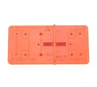 35mm 40mm Hinge Boring Jig for Cabinet Hinges, Drill Guide Template Hole Locator with for Easy Markings, Portable ABS Tool for Door Installation