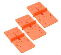 35mm 40mm Hinge Drilling Template for Door Cabinets | ABS Boring Jig Hole Opener Locator | Woodworking DIY Tool with Precise Markings, 3-Pack
