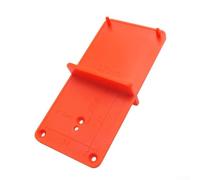 35mm 40mm Hinge Hole Drilling Guide Locator Template for Door Cabinet Hardware Installation Woodworking Drill Bit Opener Tool(Orange)
