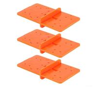 35mm 40mm Hinge Hole Template, Hinge Boring Jig for Doors, Drilling Guide Locator in ABS Material, for Cabinet and Door Installation