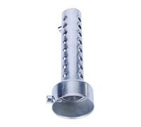 35mm 42mm 48mm Motorcycle Exhaust Mid Section Motorcycle Exhaust Muffler Adjustable Silencer Db Killer Pipe Tip Muffler Section Mid Link Pipe(48mm)
