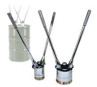 35mm 70mm Oil Barrel Crimper Sealer - 200L Drum Pressure Cap Sealing Tool, 53 Gallon Manual Crimping Machine for Reliable and Efficient Oil Sealing, One Set